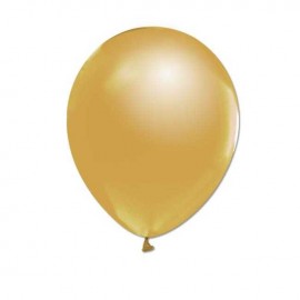 Metalik Balon Altın 7 Adet
