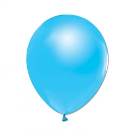 Metalik Balon Açık Mavi 7 Adet