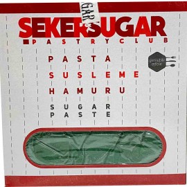 Şeker Hamuru Sugar 1 Kg. Koyu Yeşil Renk