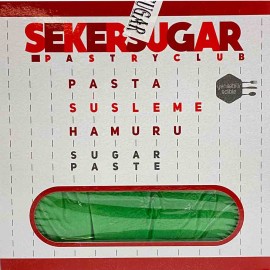 Şeker Hamuru Sugar 1 Kg. Yeşil Renk